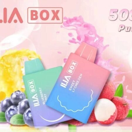 ILIA BOX-哩啞第三代拋棄式/一次性電子煙-5000口-台灣現貨-711貨到付款