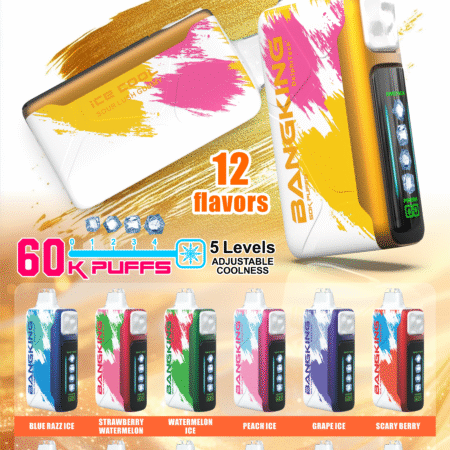 BANG-60000口-可調冰拋棄式/一次性電子煙推薦-新品上市